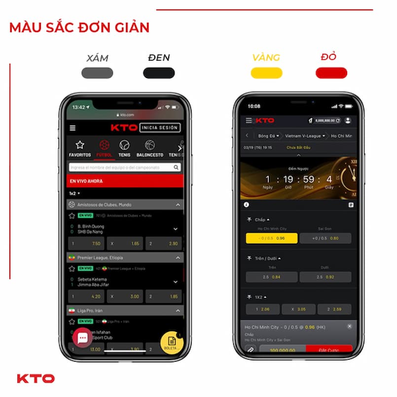 App KTO -phiên bản di động hấp dẫn dễ chơi
